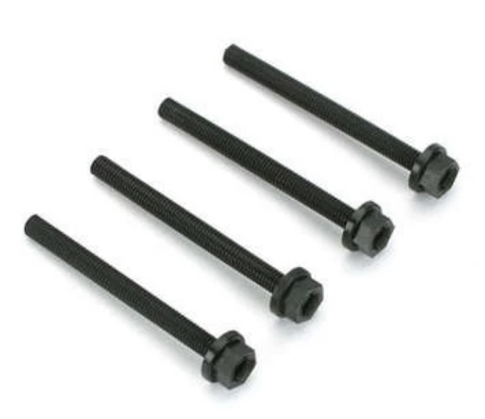 (image for) DU-BRO #142 1/4-20 x 2" NYLON WING BOLTS